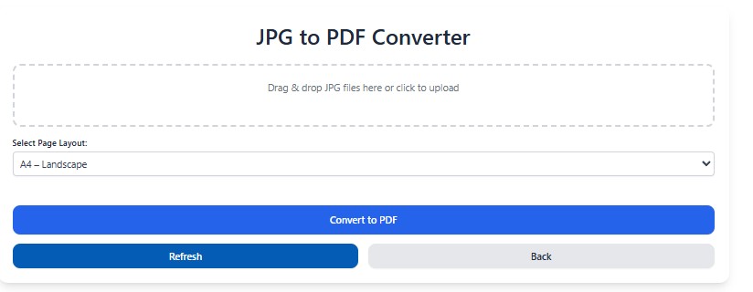 JPG to PDF Converter